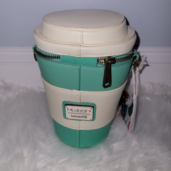 Loungefly FRIENDS Central Perk Coffee Cup Crossbody Bag - Picture 2 of 6